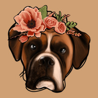 Floral Boxer Vintage Tee | Teevron