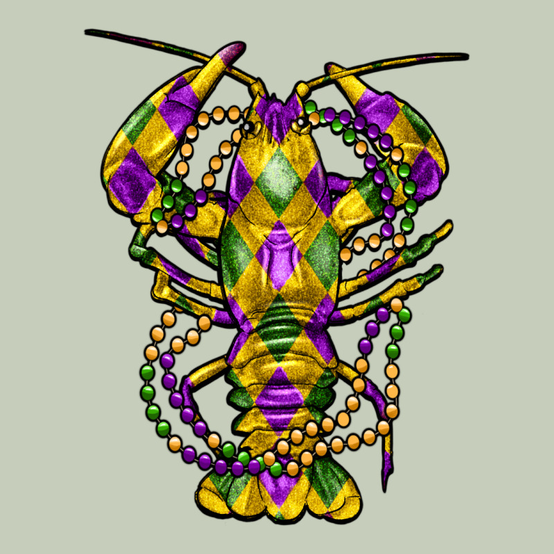 Mardi Gras Crawfish Long Sleeve Tee by FaDigitalArtStudio | Teevron