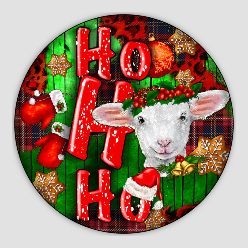 Ho Ho Ho Merino Wool Baby Sheep Premium Hoodie by LillyAllenDesigns | Teevron