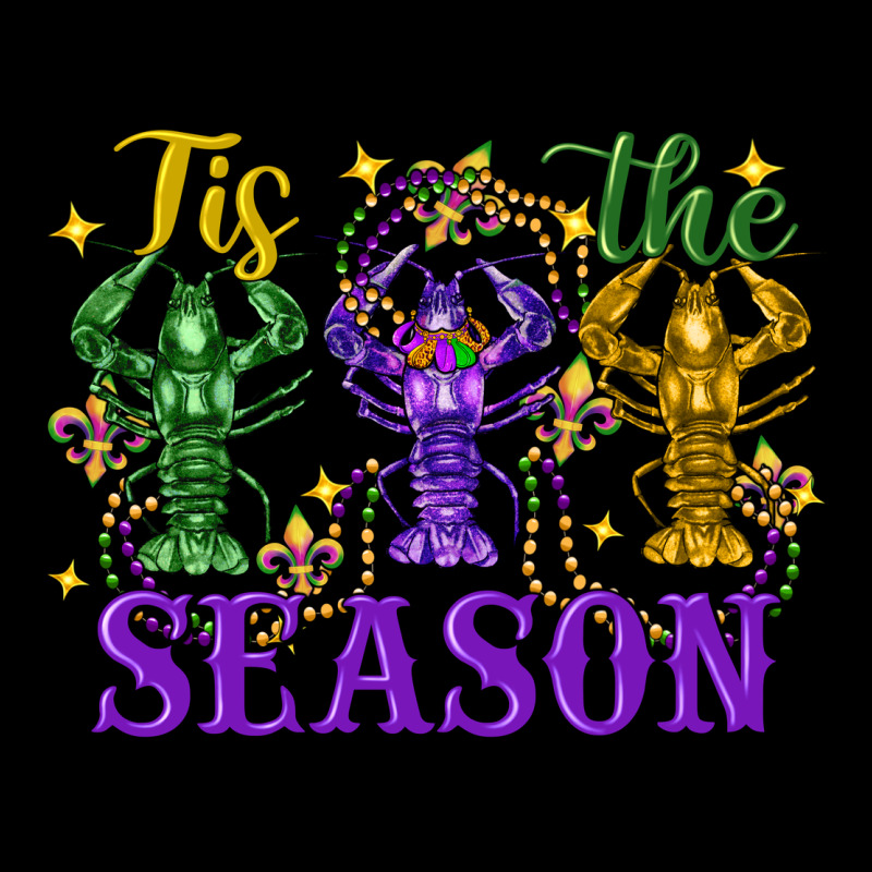 Tis The Season Crawfish Mardi Gras Urban Heavy Tee by FaDigitalArtStudio | Teevron