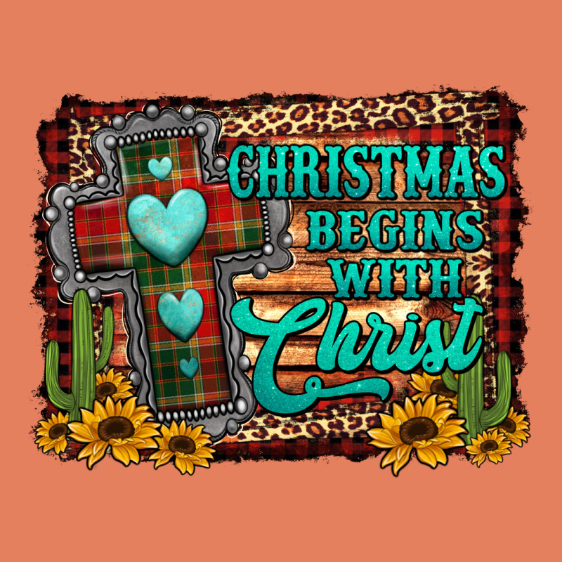 Christmas Begins With Christ Cross Classic Tee by Jasminsmagicworld | Teevron