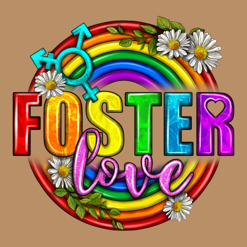Foster Love Pride Lgbtq Vintage Hoodie by BundleAndBundleShop | Teevron