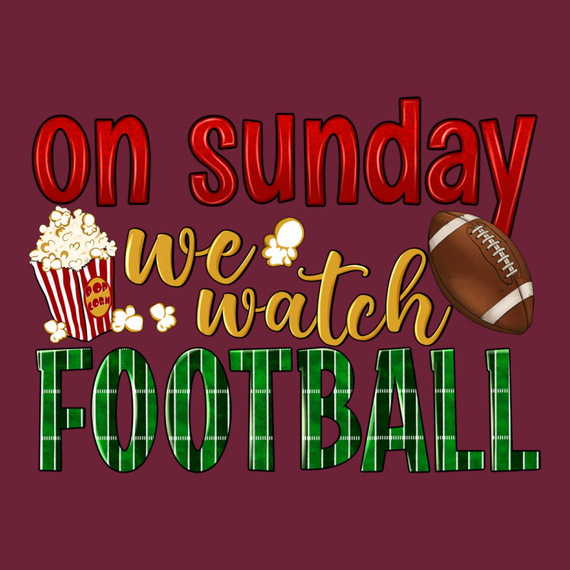 On Sunday We Watch Football Long Sleeve Tee by BundleAndBundleShop | Teevron