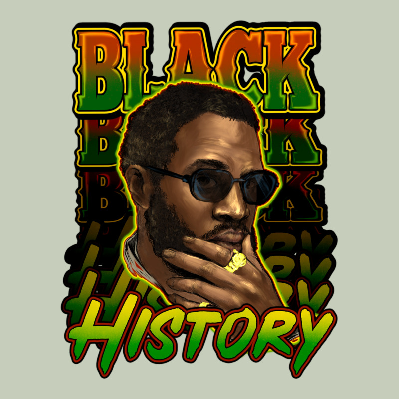 Black History Afro Man Ladies Tee by HowdyJamesFarm | Teevron