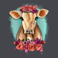 Floral Cow Long Sleeve Tee | Teevron