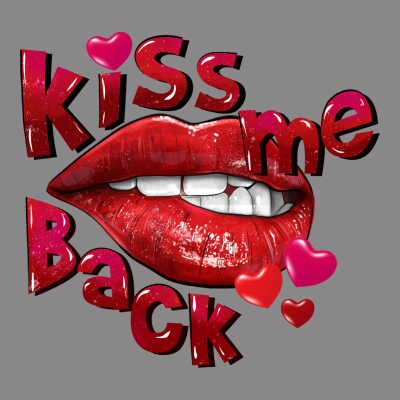 Kiss Me Back Valentine's Day Vintage Tee by FaDigitalArtStudio | Teevron