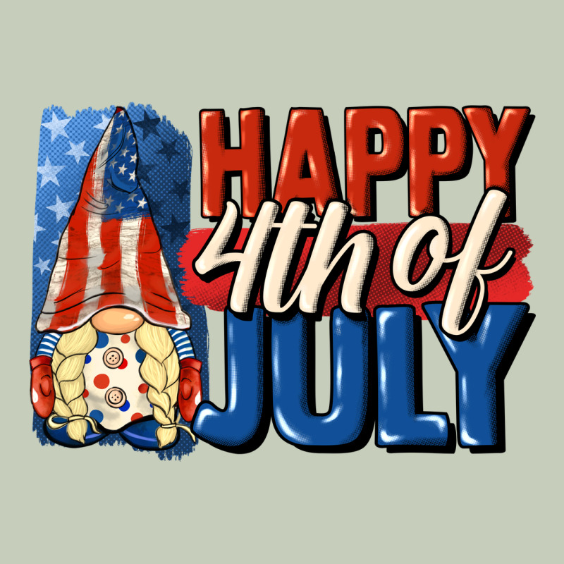 Happy 4th Of July Gnome Ladies Tee by CowGirlArtShop | Teevron