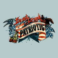 I'm Not Drunk I'm Patriotic Heavy Core Tee | Teevron