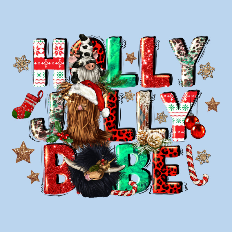 Holly Jolly Babe Classic Tee by CowGirlArtShop | Teevron