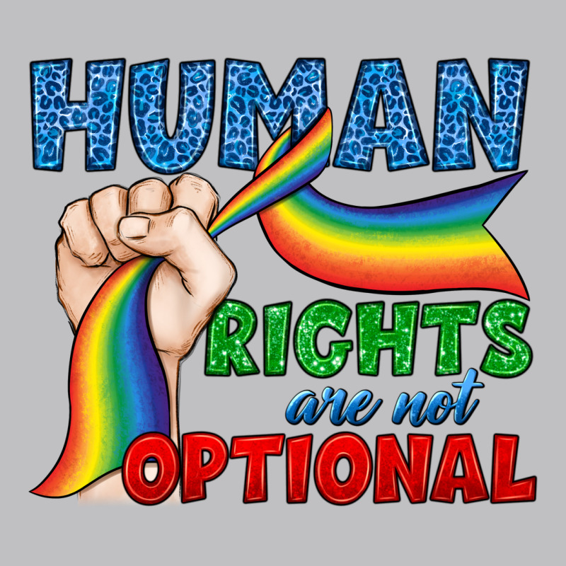 Human Rights Are Not Optional Long Sleeve Tee by BundleAndBundleShop | Teevron