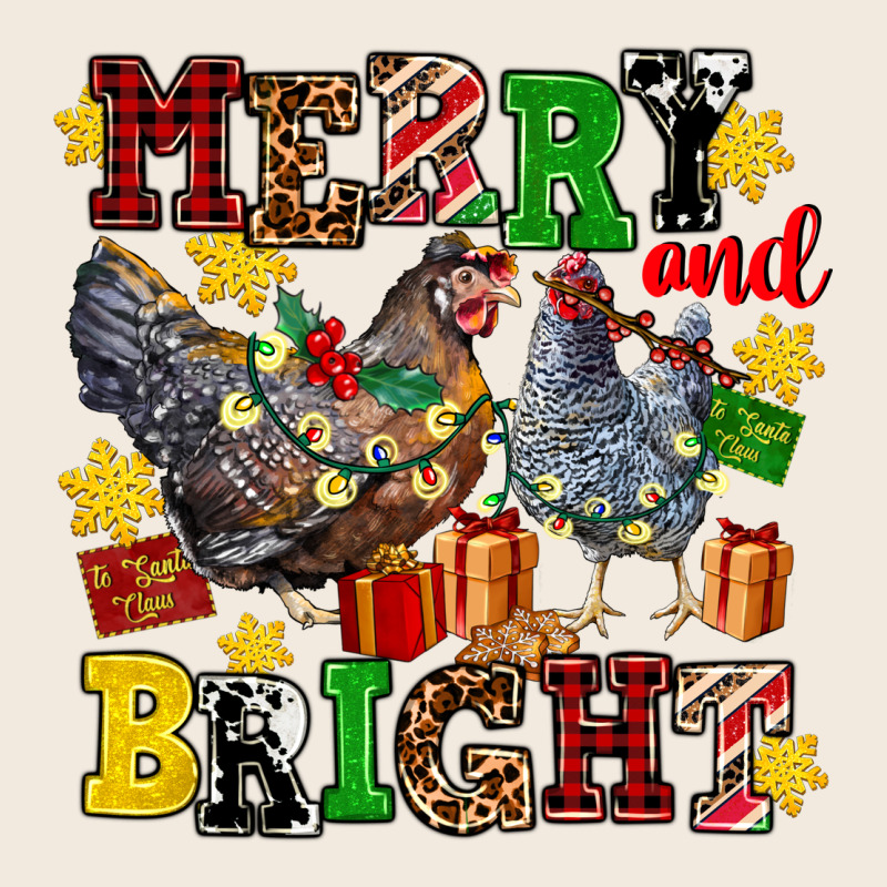 Chicken Merry And Bright Zipper Hoodie by AdoDesignShop | Teevron