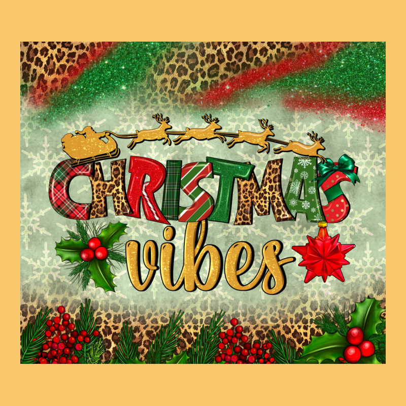 Christmas Vibes Tumbler Vintage Hoodie by BundleAndBundleShop | Teevron