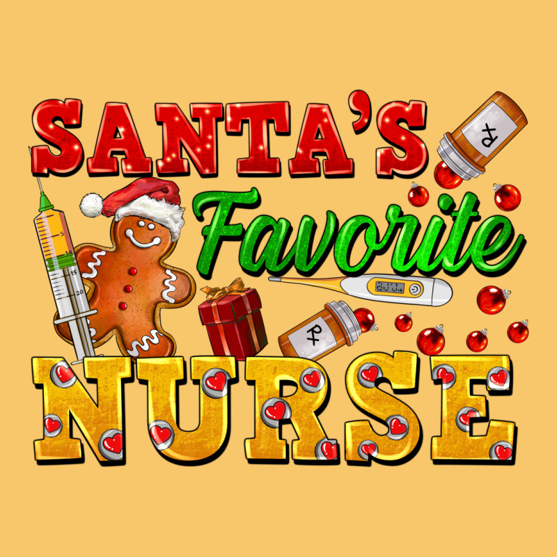 Santa's Favorite Nurse Vintage Hoodie by FaDigitalArtStudio | Teevron