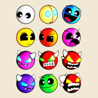 Geometry Dash Difficulty  Faces Ladies Tee | Teevron