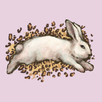 Bunny Rabbit Leopard Easter Day Ladies Tee | Teevron