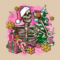Pink Coffee Gifts Christmas Skeleton Coffee Heavyweight Sweatshirt | Teevron