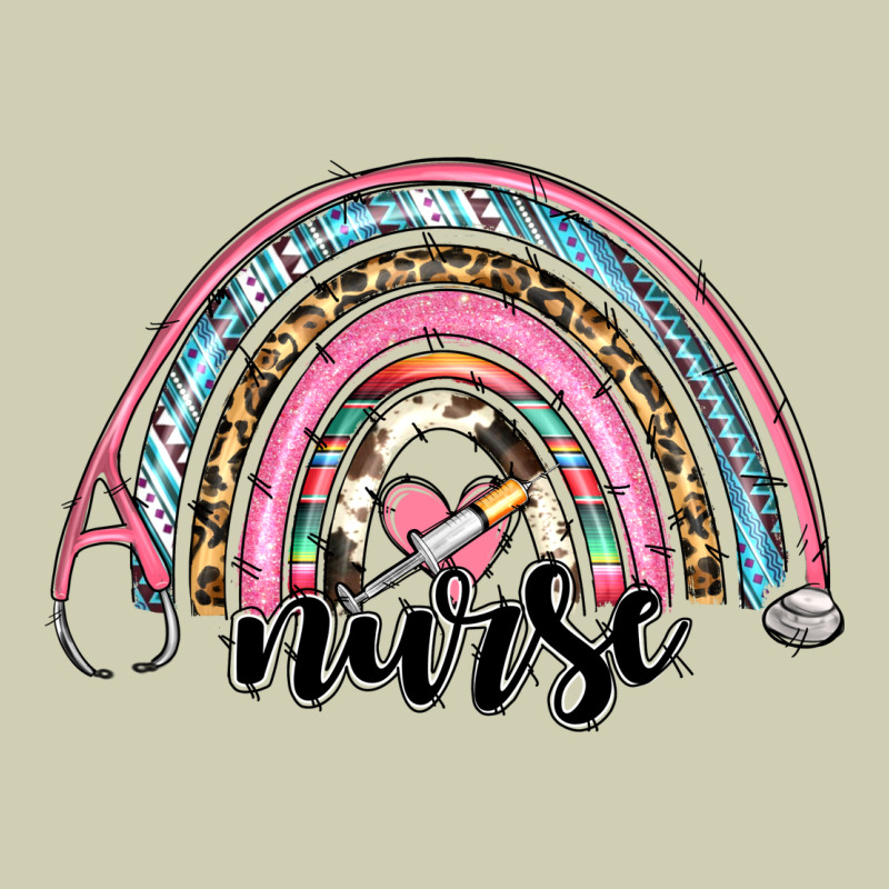 Western Nurse Rainbow Heavy Core Tee by RanaPortraitStore | Teevron