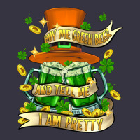 Buy Me Green Beer And Tell Me ı Am Pretty Vintage Hoodie | Teevron