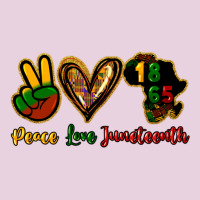 Peace Love Juneteenth Ladies Tee | Teevron