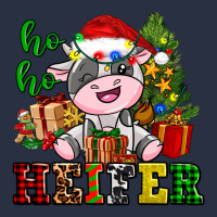 Ho Ho Heifer Little Cute Christmas Cow Heavyweight Sweatshirt | Teevron