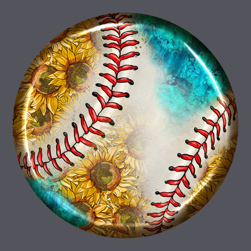 Baseball With Sunflower Round Earrings Vintage Hoodie by BundleAndBundleShop | Teevron