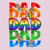Dad Dad Dad Pride Ladies Tee | Teevron