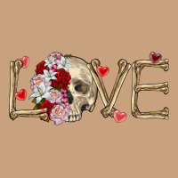 Skull Love Valentine's Day Vintage Tee | Teevron