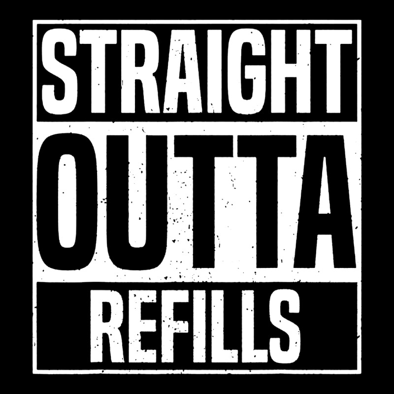 Straight Outta Refills Funny Pharmacy Technician Pharmacist Ladies Tee by artisFamous | Teevron