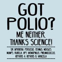 Got Polio Me Neither Thanks Science Ladies Tee | Teevron