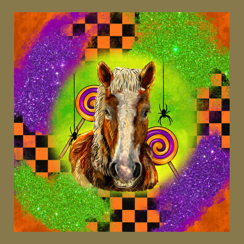 Halloween Belgian Horse Premium Hoodie by LillyAllenDesigns | Teevron
