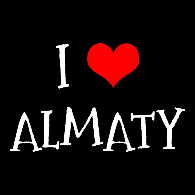 I Love Almaty City Ladies Tee by artisFamous | Teevron