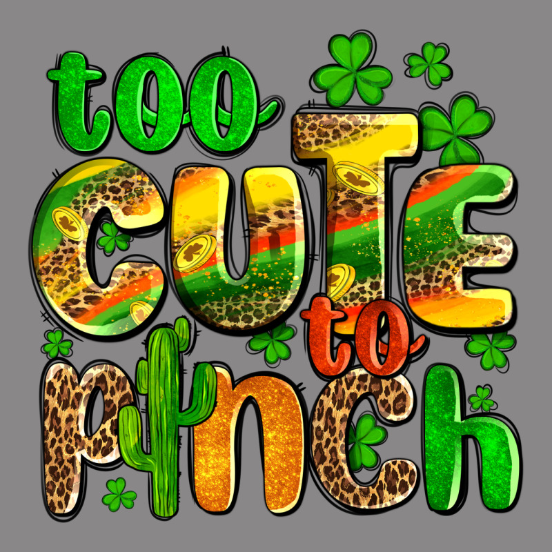 St. Patrick's Too Cute To Pinch Vintage Tee by OliviaCreatesArt | Teevron