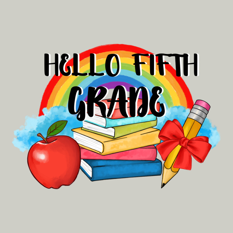 Back To School Hello Fifth Grade 3200x2400 Heavyweight Hoodie by AdoDesignShop | Teevron