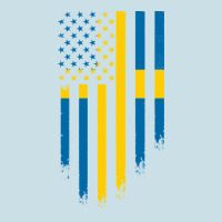 Sweden Swedish Roots American Flag | Canadian Roots Ladies Tee | Teevron