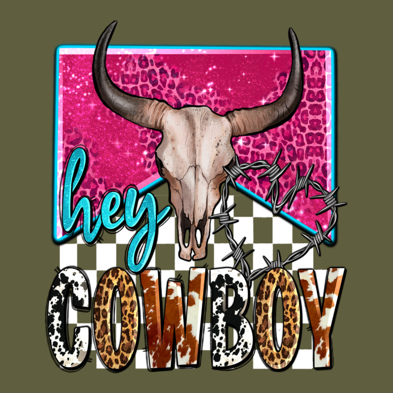 Western Hey Cowboy Vintage Tee by OliviaCreatesArt | Teevron