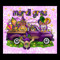 Mardi Gras With Gnomies Tumbler Ladies Tee | Teevron