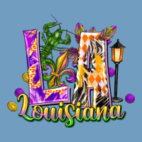 Louisiana La Mardi Gras Urban Heavy Tee | Teevron