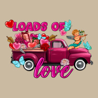 Loads Of Love Valentine's Day Truck Long Sleeve Tee | Teevron
