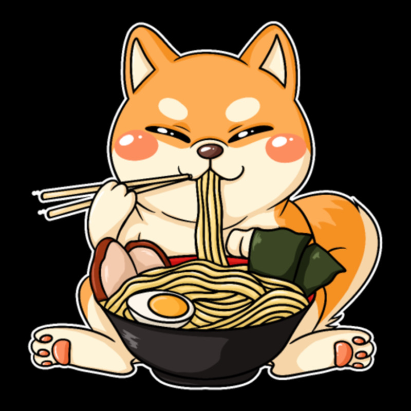 Shiba Inu Dog Ramen Ladies Tee by artisFamous | Teevron