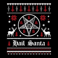 Hail Santa Ugly Christmas Sweater   Sweatshirt Ladies Tee | Teevron
