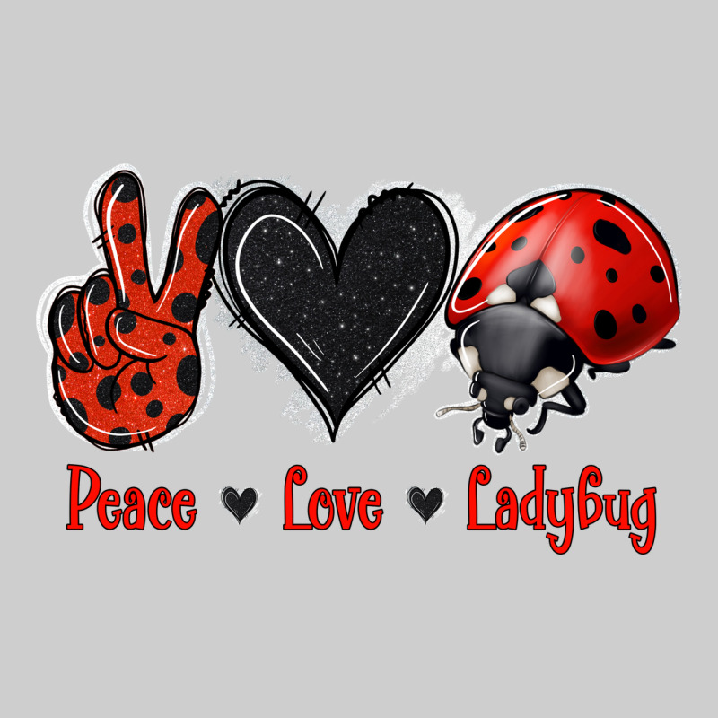 Peace Love Ladybug Premium Tee by Jasminsmagicworld | Teevron