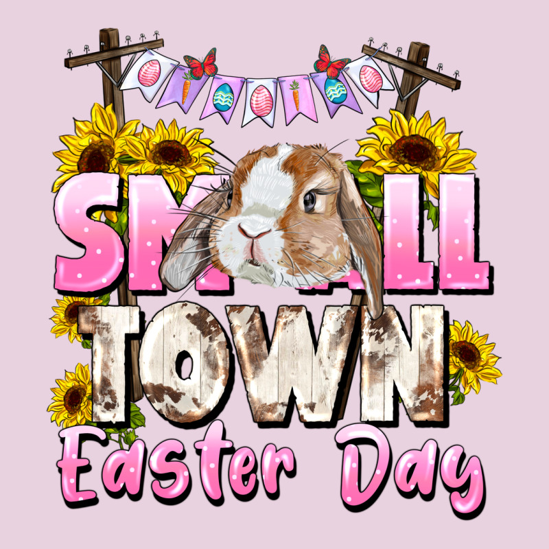 Small Town Easter Day Ladies Tee by CowGirlArtShop | Teevron