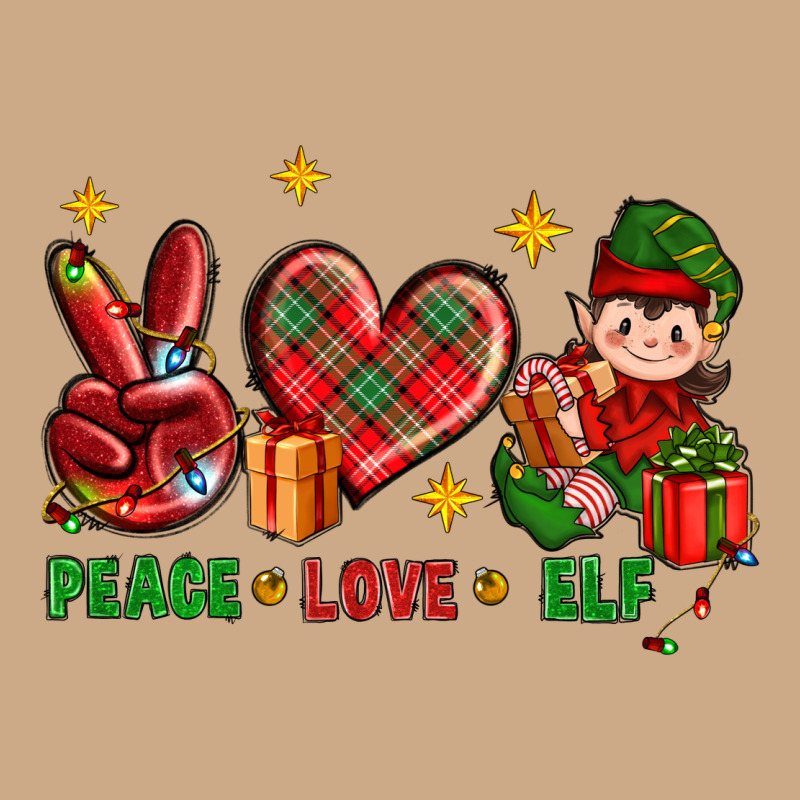 Peace Love Elf Christmas Vintage Hoodie by BundleAndBundleShop | Teevron