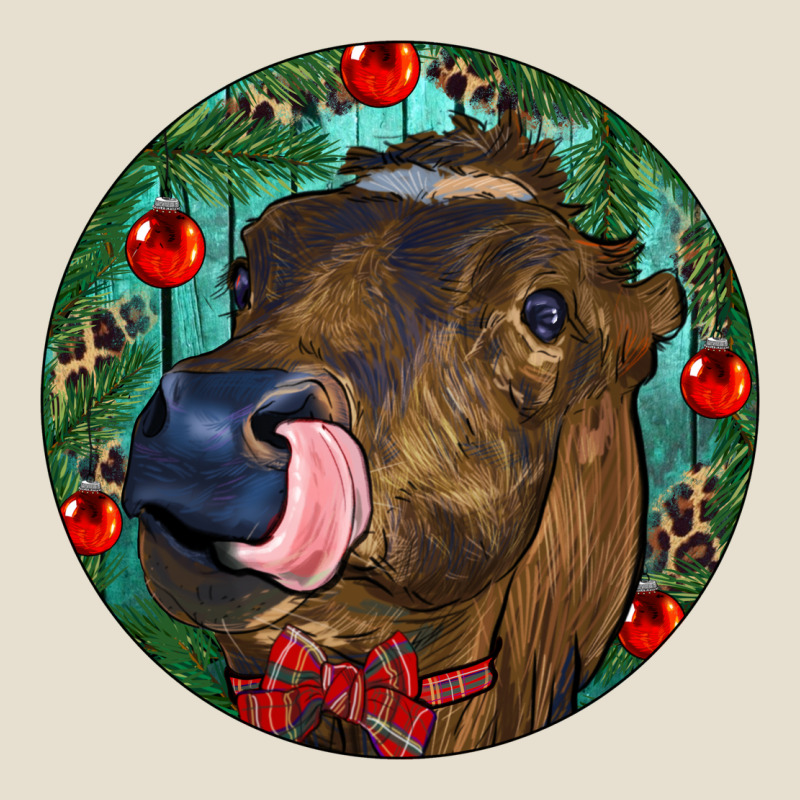 Longhorn Cow Christmas Urban Heavy Tee by RanaPortraitStore | Teevron