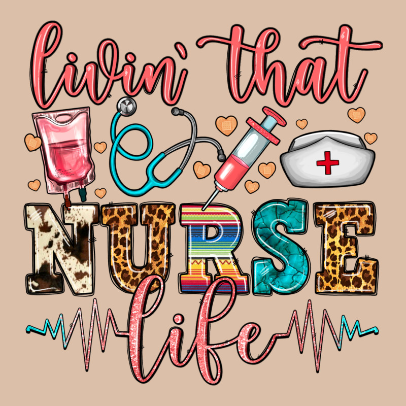 Livin' That Nurse Life Urban Heavy Tee by FaDigitalArtStudio | Teevron