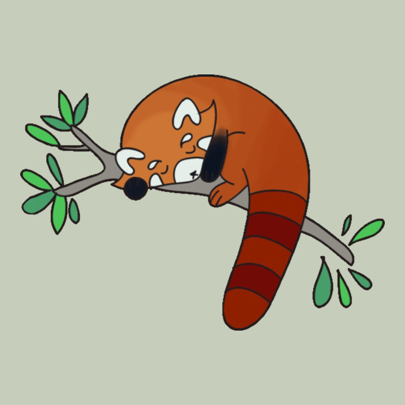 Red Panda Sleeping Ladies Tee by artisFamous | Teevron