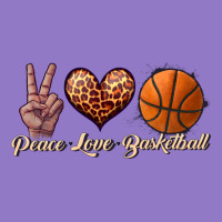 Peace Love Basketball Urban Hoodie | Teevron