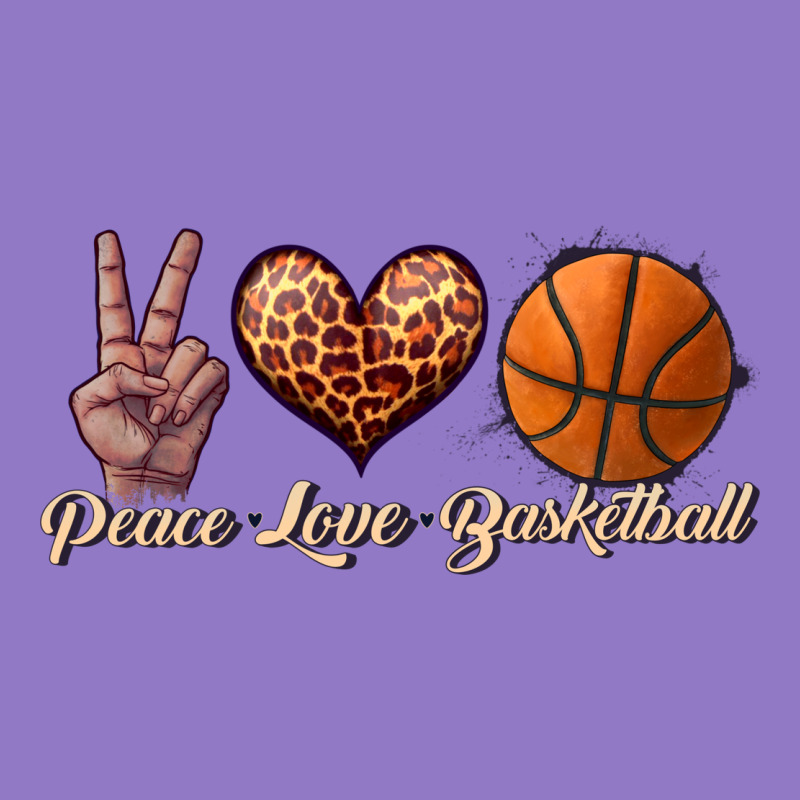 Peace Love Basketball Urban Hoodie by JahusDesignShop | Teevron