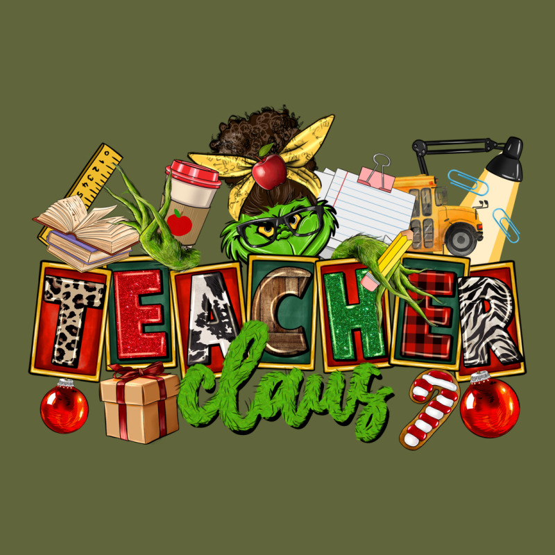 Teacher Claus Christmas Classic Tee by CowGirlArtShop | Teevron