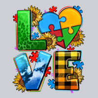 Love With Heart Sunflower Heavyweight Sweatshirt | Teevron